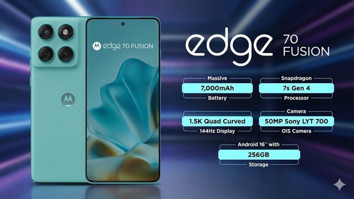 Motorola edge 70 fusion