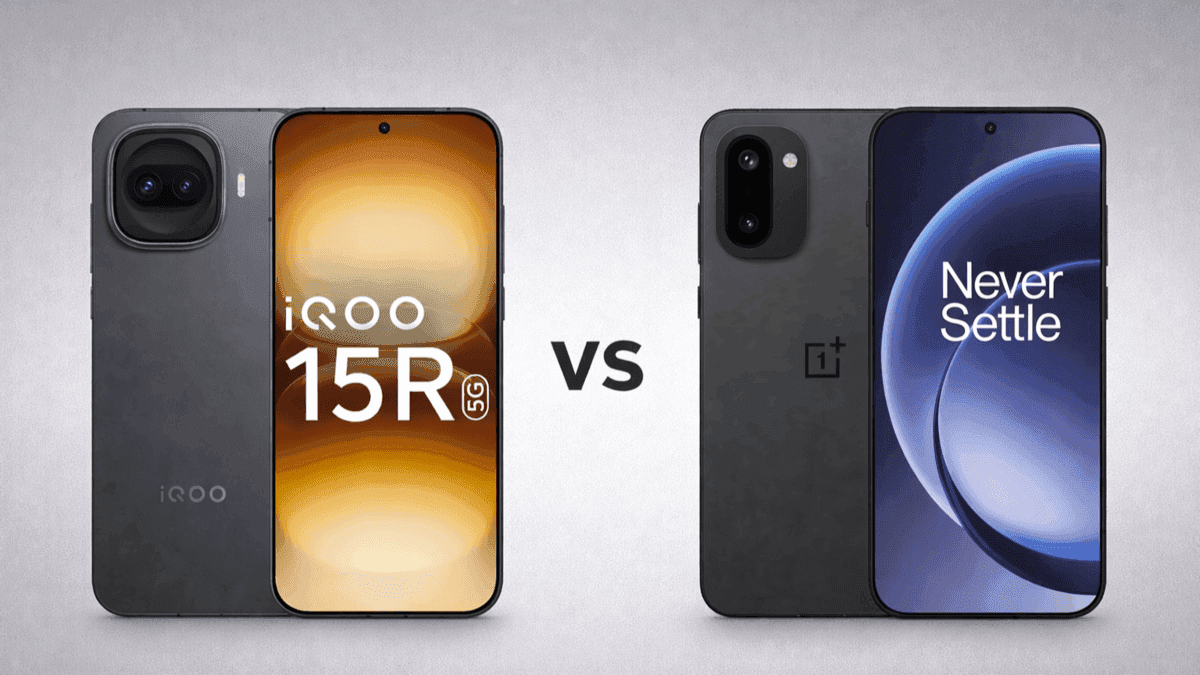iQOO 15R vs OnePlus 15R
