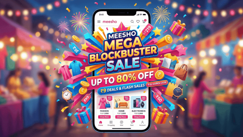 Meesho Mega Blockbuster Sale